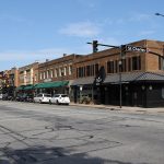 Street in the Lakewood Downtown Historic District, Ohio